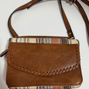 Jen & Co. Evelyn Vegan Leather Crossbody Bag